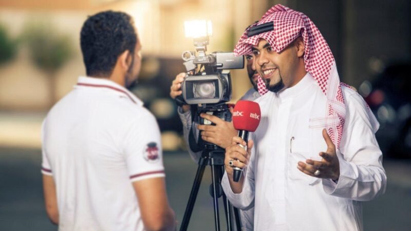وائل طيب يقدم تقرير في قناة أم بي سي MBC