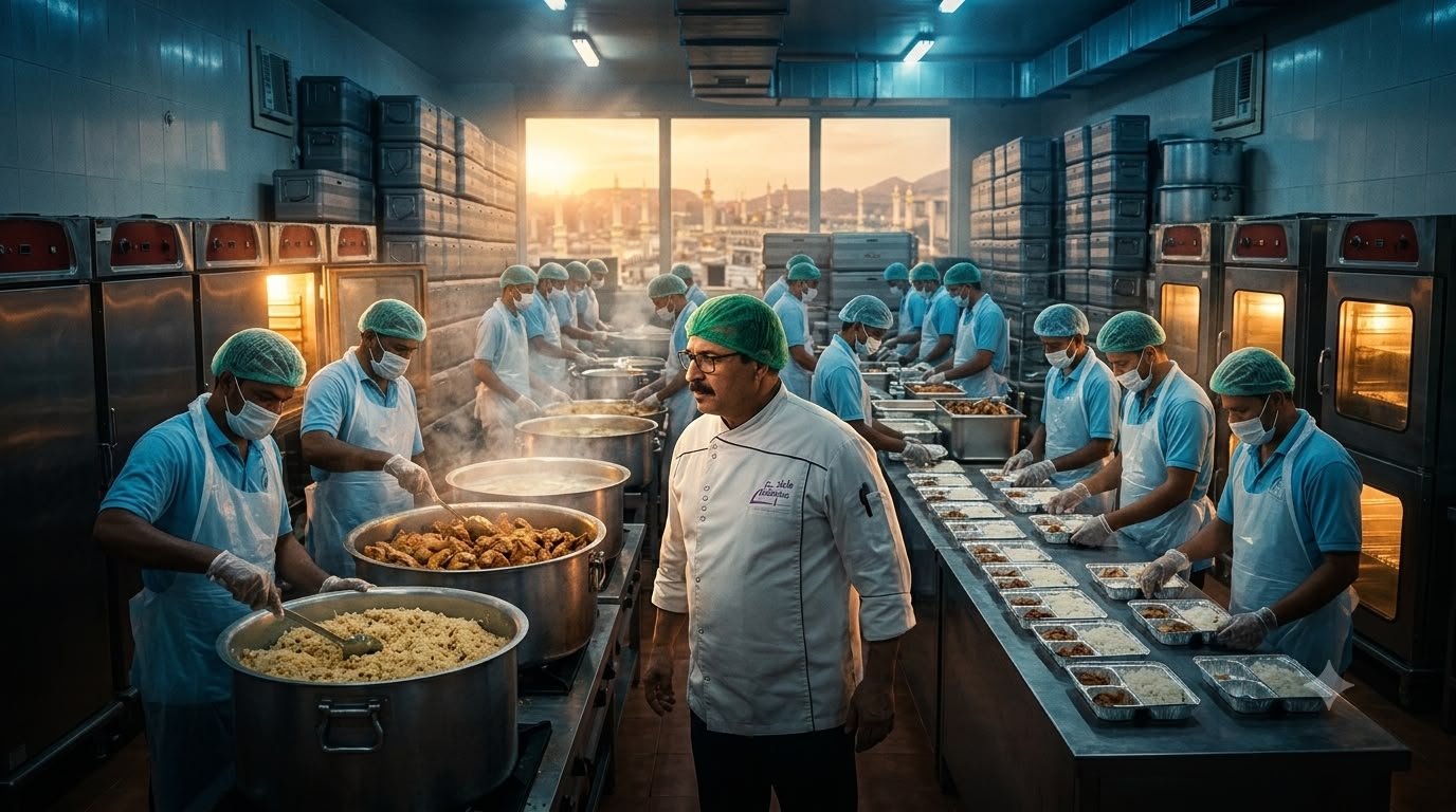 أسرار نجاح مطبخ رواد مكة في إعاشة الحجاج